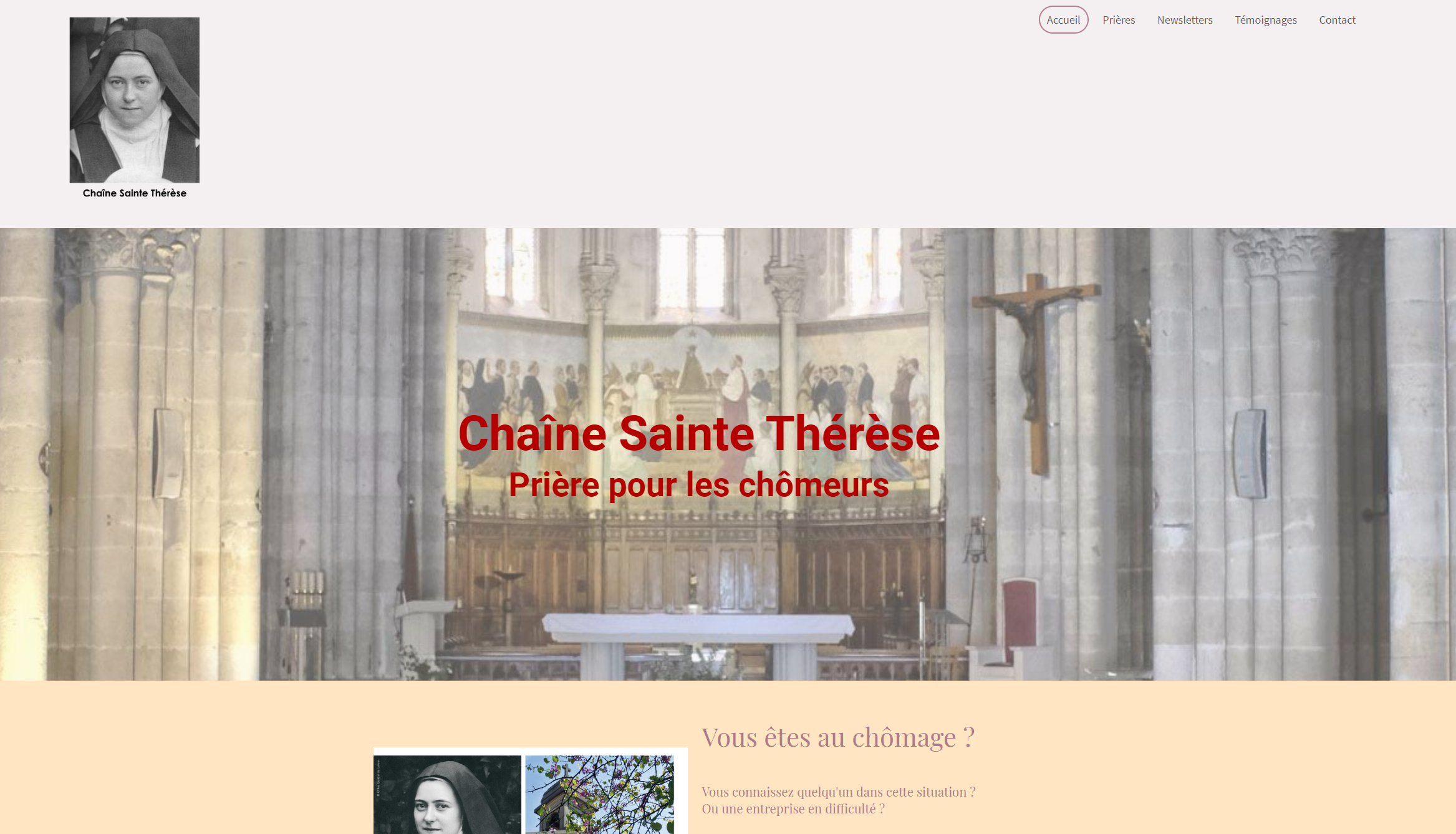 Chaine Sainte Thérèse